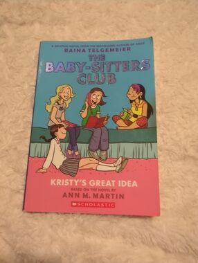 Baby-Sitters Club #1 Kristy’s Great Idea Paperback Kids Book Ann M Martin